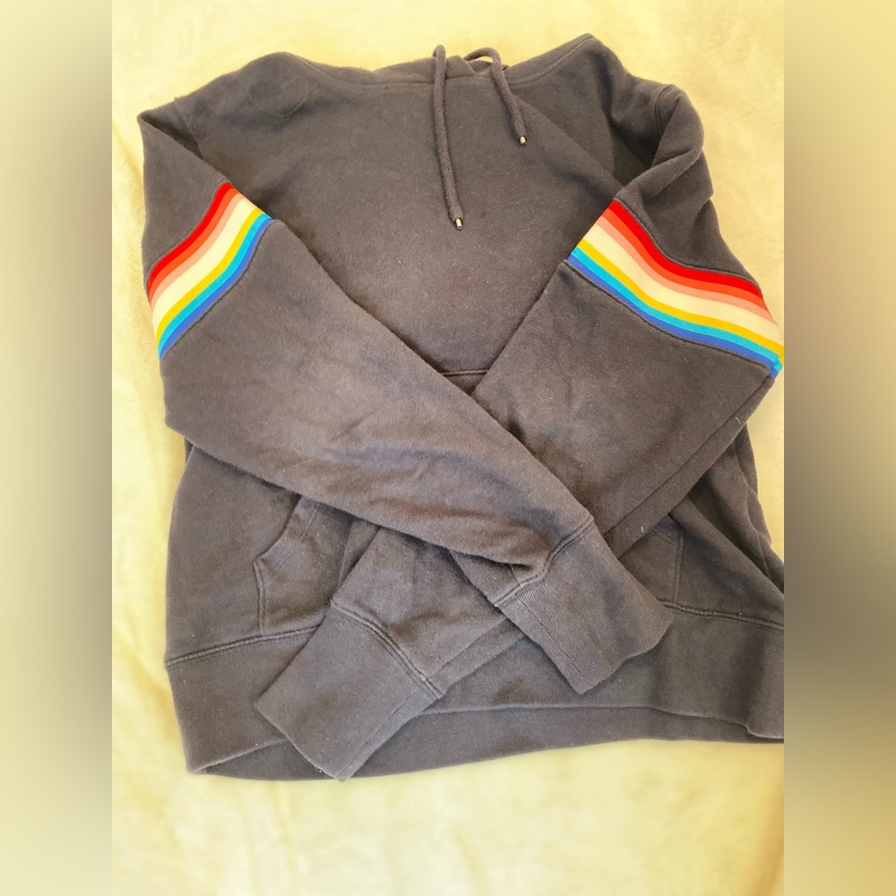 Navy Rainbow Sweatshirt